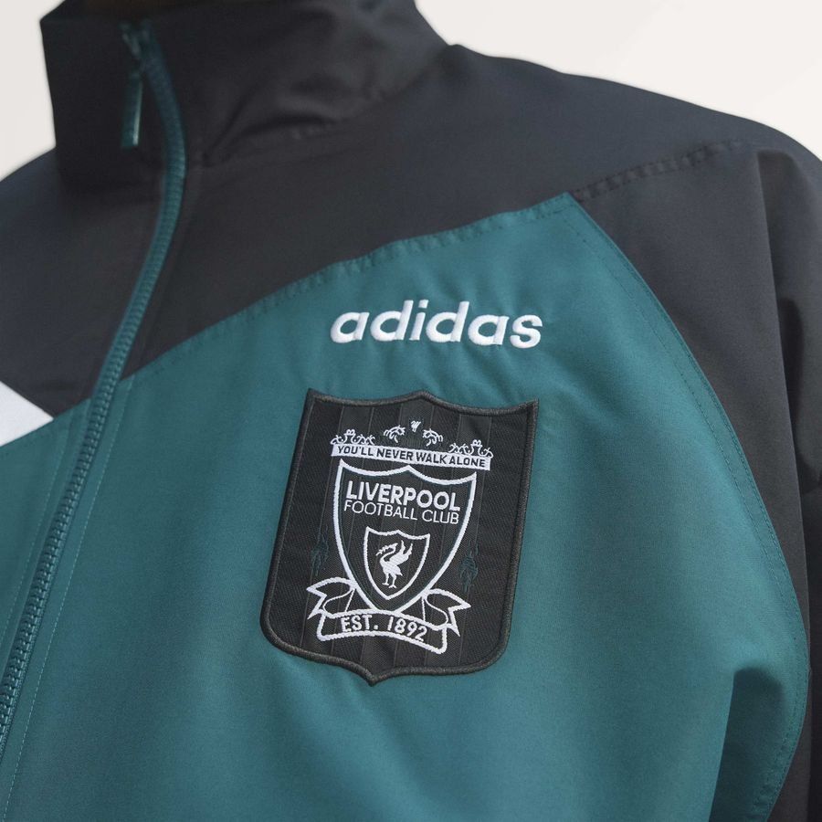 Liverpool Track Top Bringback 1995/96 - Rich Green/Black - Men's-SoccerKits Hub | Buy Soccer Jerseys Online